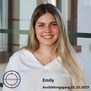 Emily, Ausbildungsgang 01.10.2019